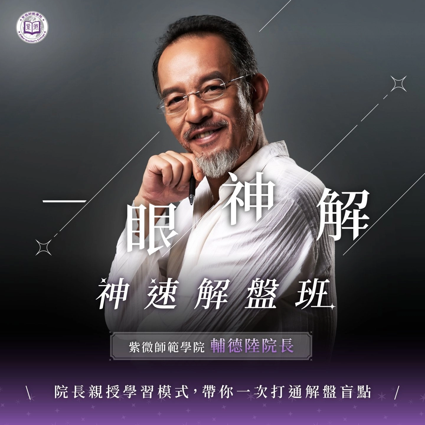 【一眼神解】院長親授解盤班